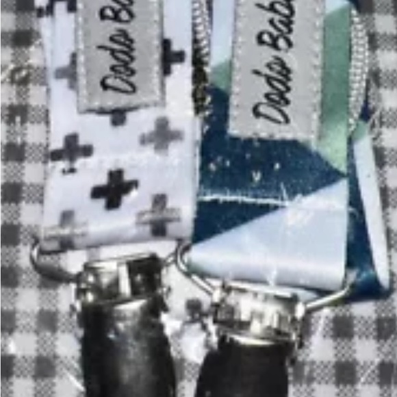 Dodo Babies 👶 Pacifier Clips Brand New 🆕. 2 Pack Pacifer Clips Dishwasher Safe - Picture 16 of 16